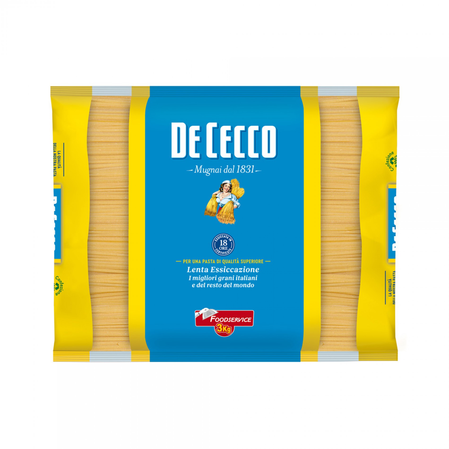 Ζυμαρικά Spaghetti no. 12 De Cecco 3kgr